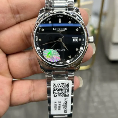 Longines Master Collection Black Dial Metal Wire 38.5mm Super Clone